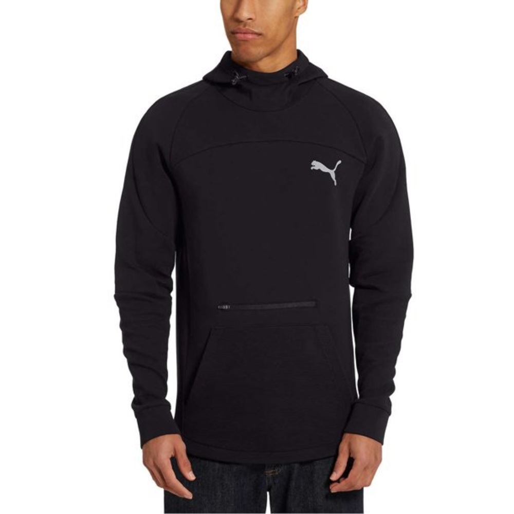 PUMA Black Evostripe Pullover Hoodie - Picture 5 of 10